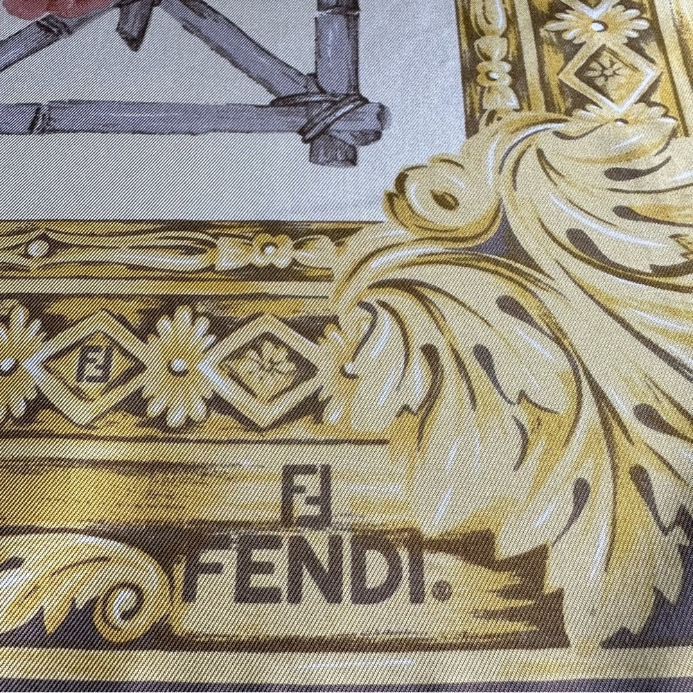 Authentic Fendi Scarf - Picture 3 of 8